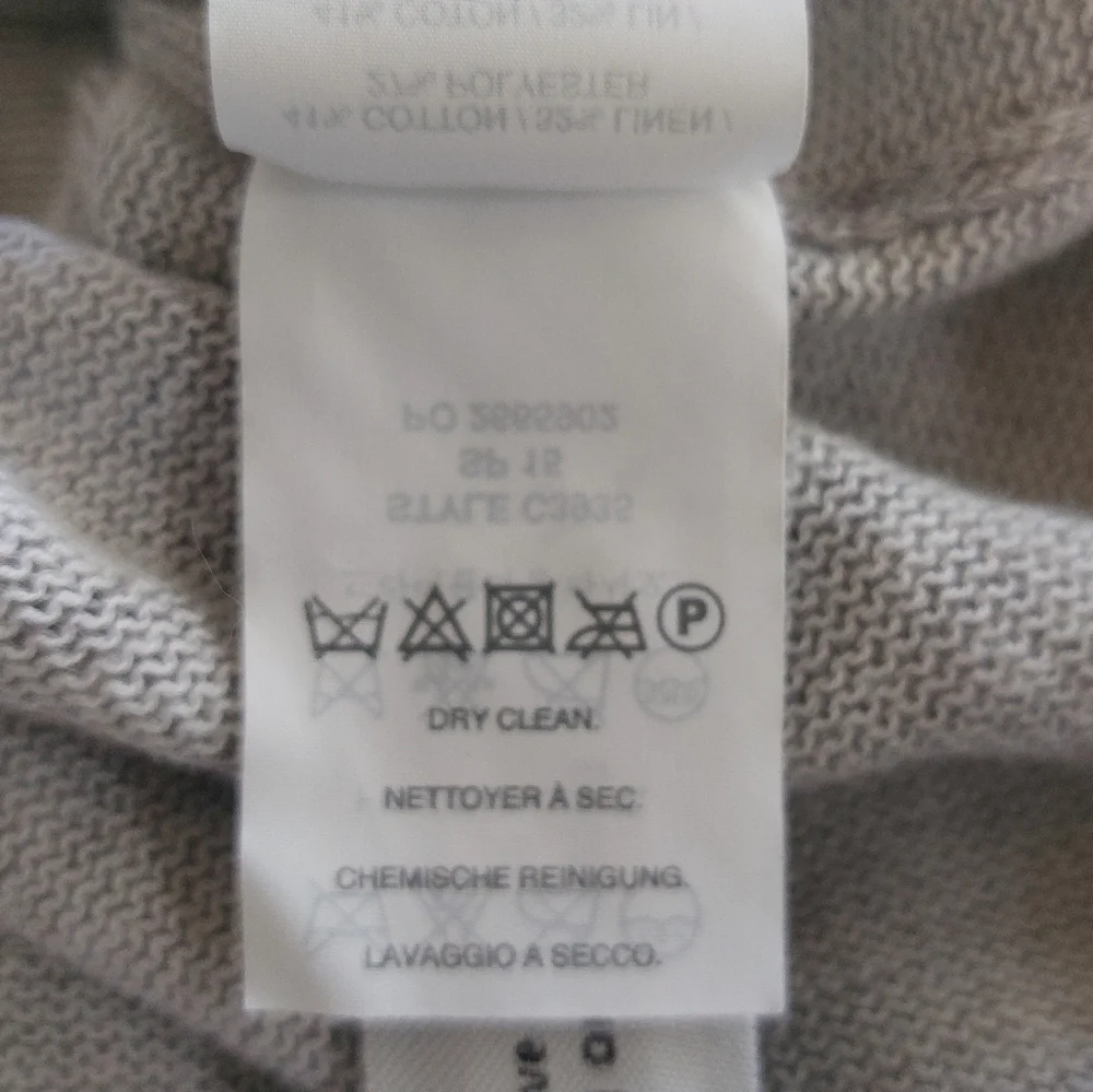 J. Crew Long Sleeve Crew Neck Gray Sweater- size S